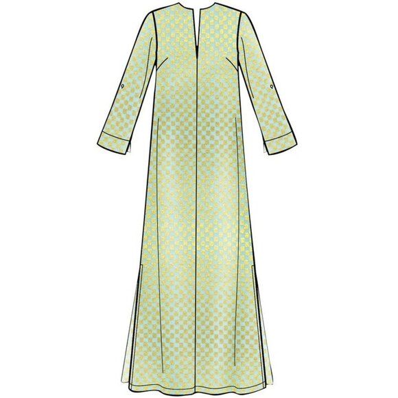 Simplicity Dress Sewing Pattern S8912 Misses 6-14 Lengths and Applique Option - Picture 7 of 7